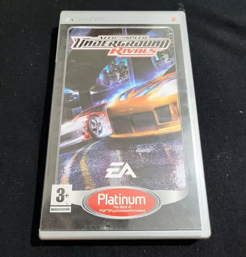 PSP Need for Speed Underground Rivals- PlayStation Portable, EA Games-  Complete