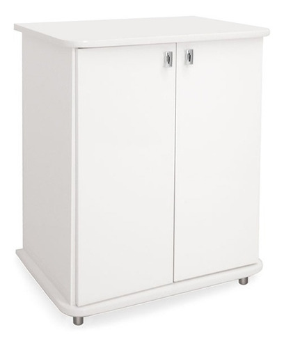 Mueble Para Microondas Con Puerta Noa Blanco