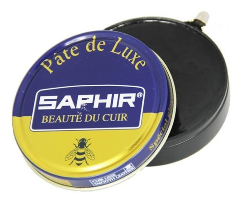 Pasta De Lujo Saphir 50ml Color Negro