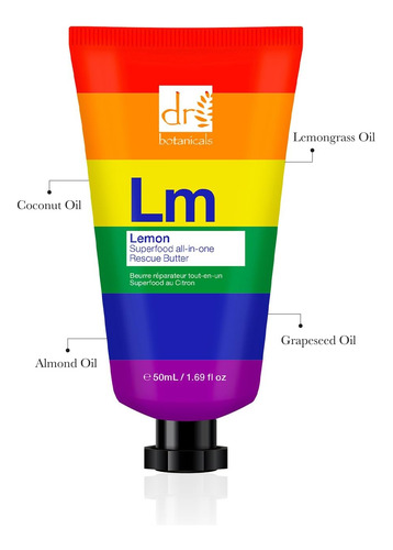 Manteca De Rescate Dr Botanicals, 50 Ml, Limón, Superaliment