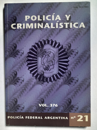 Policia Y Criminalistica Vol 376 Tatuajes Carcelarios D7