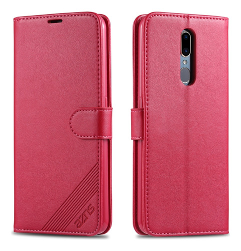 Funda De Piel Con Textura De Piel De Cordero Para Oppo A9/a9