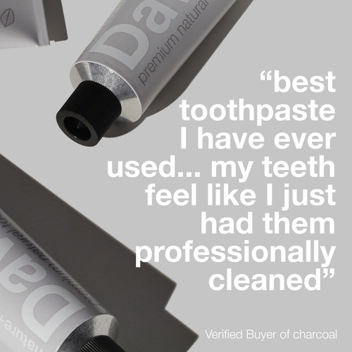 Pasta De Dientes Davids Charcoal Enhanced Teeth Whitening 15