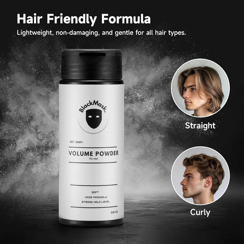 , Texturizante Para Cabello Black Mask Para Hombres