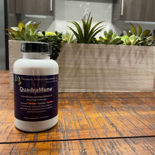 Suplemento Dietético Quadramune Immune Support Com Pterostil