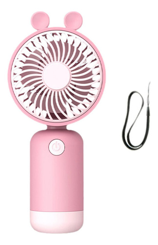 2 Mini Ventilador Portátil Usb De Dibujos Animados,