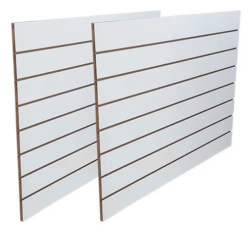 Panel Ranurado Melamina 18mm 2,60mtsx1,83mts - Placa Entera