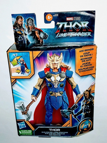 Thor Love And Thunder Figura Thor De Hasbro