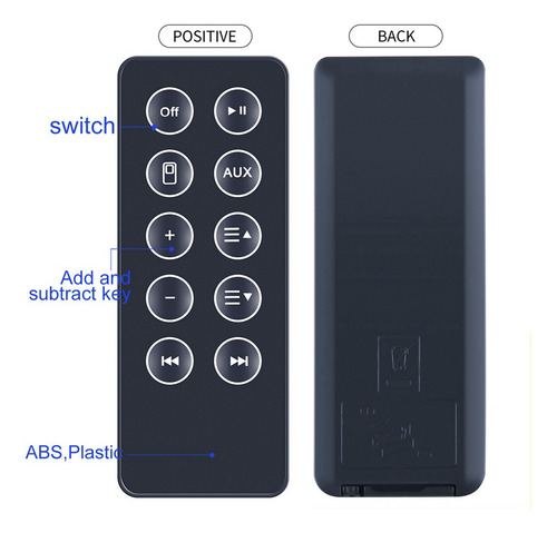 Cx 2 Nuevos Mandos De Repuesto Para Sounddock 10 Sd10-fs