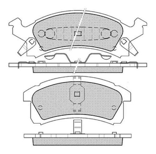 Pastilla De Freno Chevrolet Buick Skylark 91/95 Delantera