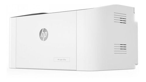 Impresora simple función HP LaserJet 107a blanca y negra 110V/240V