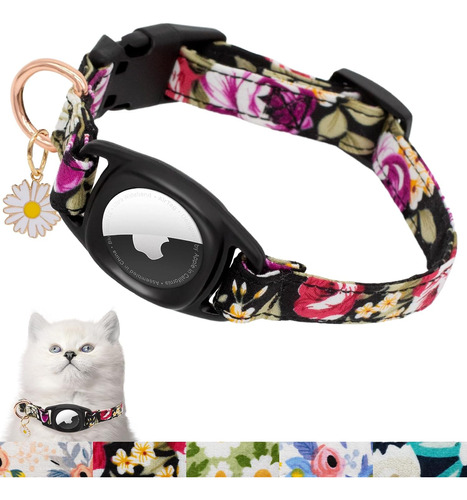 Collar De Gato Con Gps Integrado Con Soporte Para Tag Y CoLG