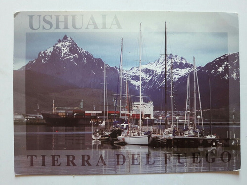 Postal De Ushuaia Tierra Del Fuego Patagonia Argentina 