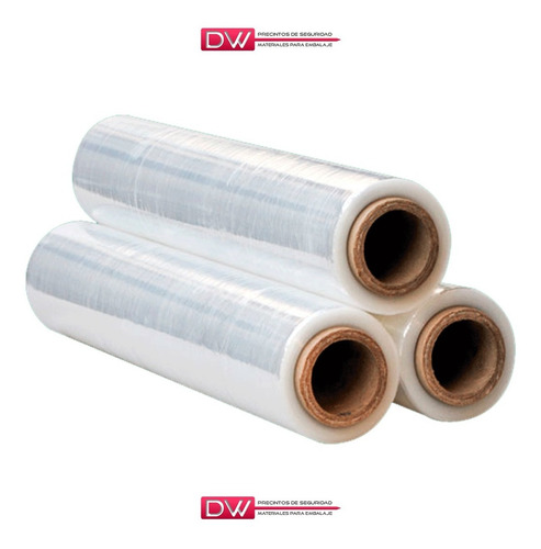 Imagen 3 de 10 de Film Stretch 50 Cm Virgen Cristal Bob 4,5kg Aprox X4u