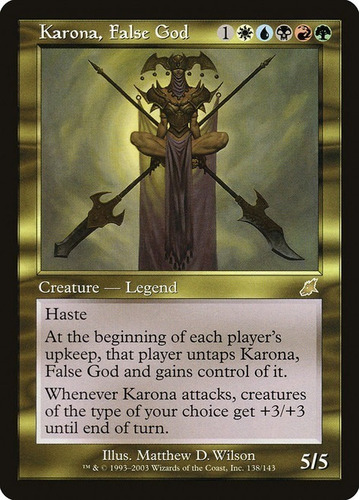 Magic Karona, False God Scourge