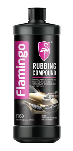 Cera Pulitura Rubbing Compound Flamingo 946ml F050