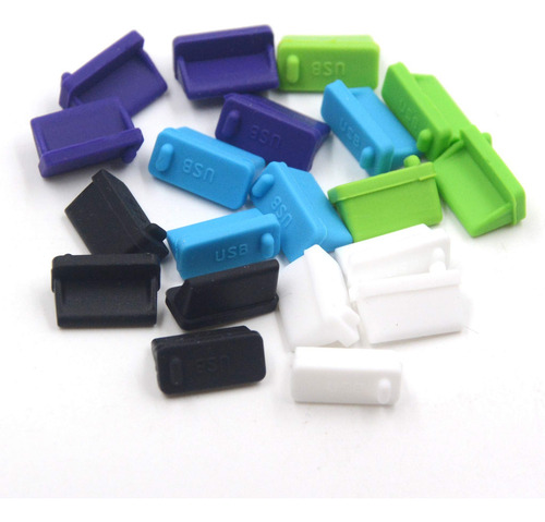 Protector De Enchufes Antipolvo Con Puerto Usb Para Pc De Es