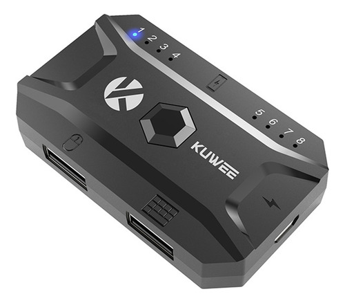 Convertidor Bluetooth Hub Usb 5.0 De Teclado Y Ratón Cablead
