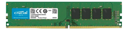 Memória Para Computador Ddr4 8gb 2666mhz Crucial Cb8gu2666