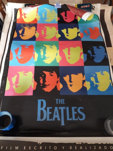 Poster The Beatles Pop Art La Plata