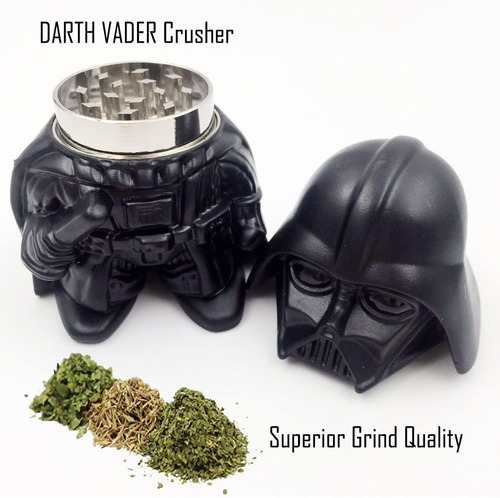 Molinillo Triturador Especias Hierbas Darth Vader Star Wars