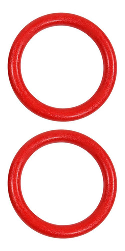 2 Anillos De Gimnasia Para Niños Y Adultos, Anillos Rojo