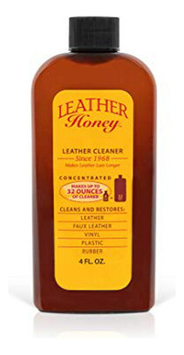 Limpiador Cuero Honey: Cuidado No Tóxico Usa, 1968. Limpia P