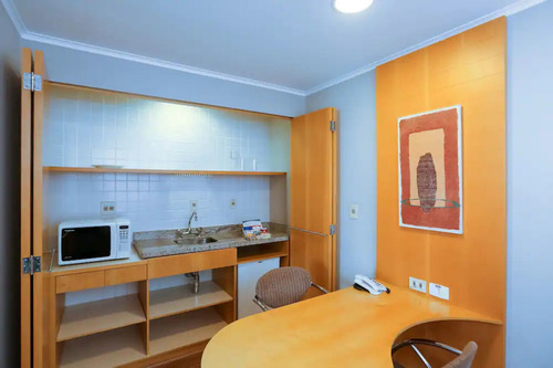 Imagem 5 de 15 de Flat Slaviero Essential São Paulo Ibirapuera Disponível Para Venda Com 35m² E 01 Vaga De Garagem - Sf38934
