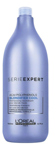 Shampoo L'Oréal Professionnel Serie Expert Blondifier Cool en botella de 1500mL por 1 unidad