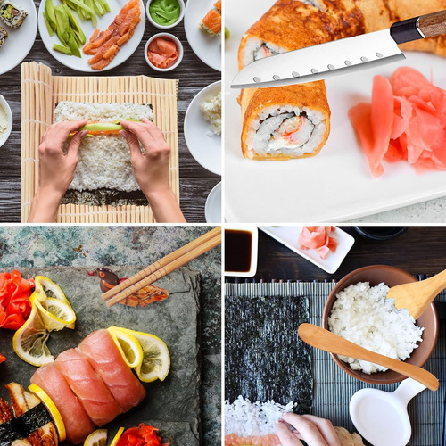 Kit De Sushi Para Principiantes, Incluye Elementos Esenciale