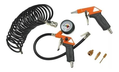 Kit De Accesorios Black + Decker 6 Pzs Para Compresor Bck6