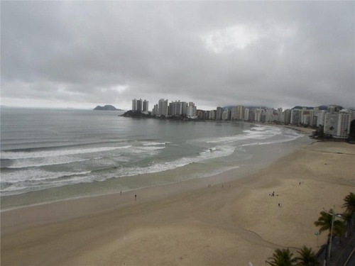 Imagem 2 de 26 de Guarujá - Apartamento Em Pitangueiras Frente Total Para O Mar - Ap1185 - 34708156