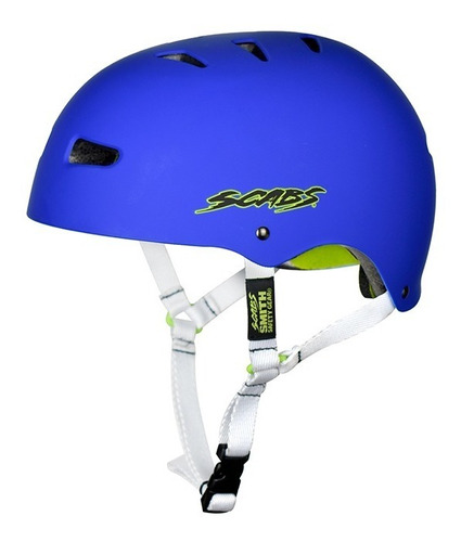 Casco Smith Scabs Certificado Cpsc Multi Propósito Blue