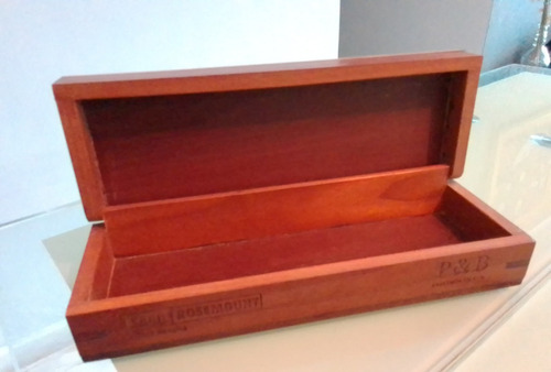 Adorno Caja De Madera