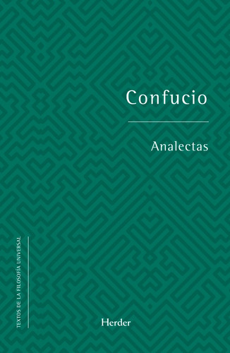 Analectas - Confucio