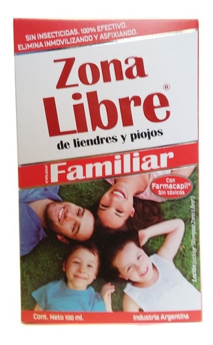 Imagen 2 de 4 de Zona Libre Familiar X 1 Estuche. Directo De Fábrica.