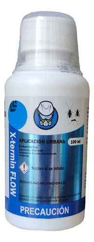 Mata Cucarachas, Moscas, Mosquitos, Etc. Flow 100ml Sin Olor