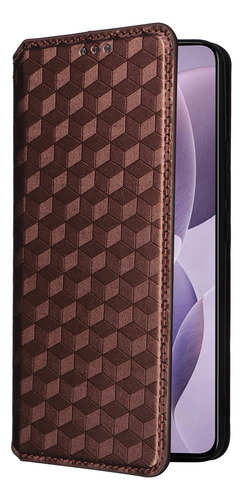 Funda Tipo Cartera For Zte Blade A55 A35, Cierre Magnético,