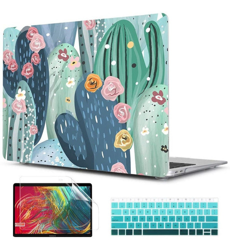 Funda R Gida Estampada Con Protector De Pantalla Y Teclado