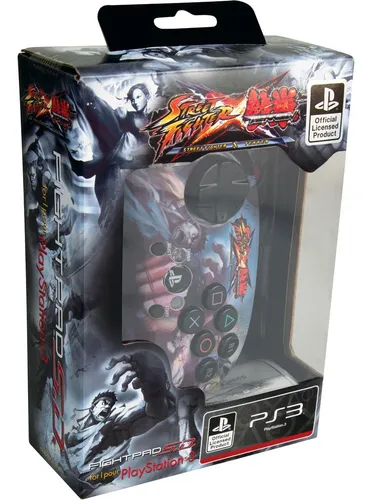 Control Street Fighter X Tekken - Fightpad Ps3 - Ryu Y Ken