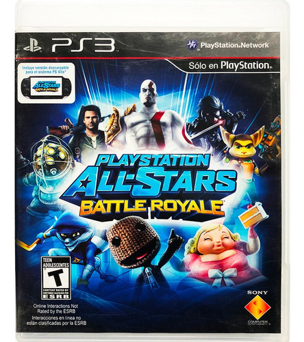 Playstation All Stars Battle Royale Ps3 - Playstation 3