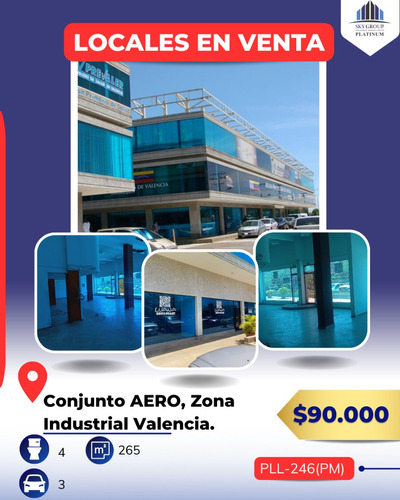 Locales Comerciales Ubicados En El Conjunto Aero, De La Zona Industrial Valencia. Vende Lino Juvinao 