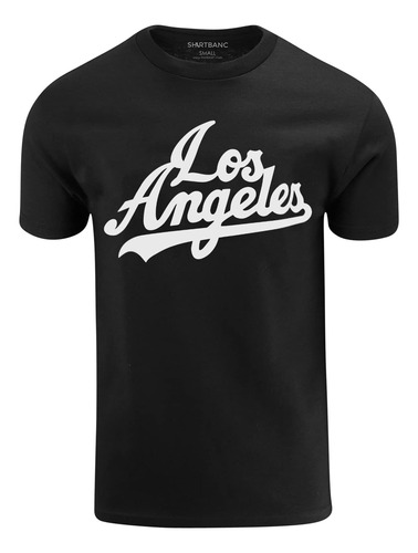 Camiseta Gráfica Para Hombre Con Letras De Los Ángeles, Cami