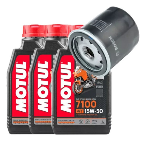 Kit Mantencion Yamaha Fz8 Aceite Motul + Filtro Bosch