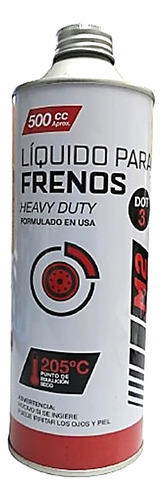 Liquido De Frenos Dot 3 M2 500ml