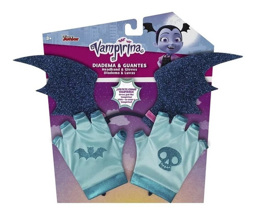 Vampirina Diadema Y Guantes