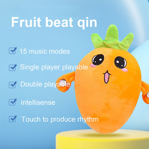 / Muñeca Interactiva Fruit Sensor Beat Piano Music For