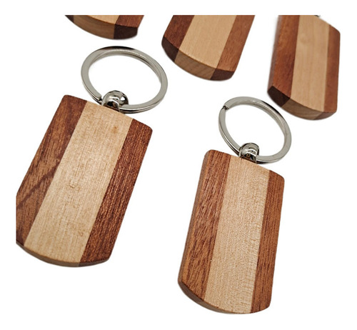 2 Llavero Etiquetas De Bricolaje Llavero De Madera Etiquetas