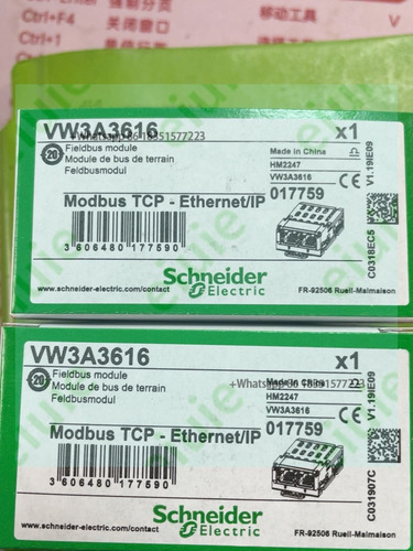 Vw3a3616 In Original Box With 1 Year Warranty Fast Delivery
