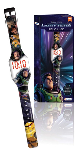 Disney Pixar Lightyear Reloj Digital Pulsera Led